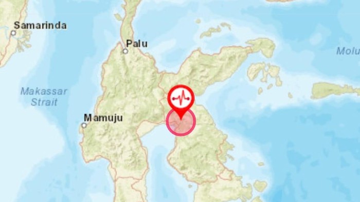 Gempa Luwu Timur berkekuatan magnitudo (M) 2,9.