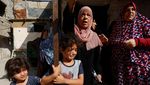Isak Tangis Warga Gaza Korban Serangan Israel