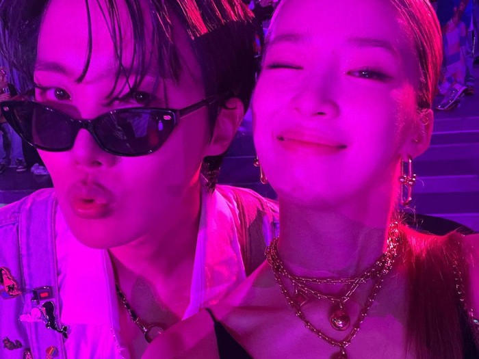J-Hope BTS dan Irene Kim J-Hope BTS dan Irene Kim