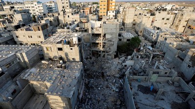 Kondisi di Rafah Gaza yang Diserang Israel