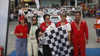 Sebanyak 46 pembalap dari berbagai daerah mengikuti kejuaraan nasional putaran pertama bertajuk Danau Toba Rally 2022.