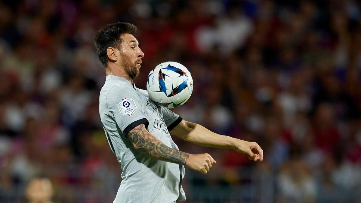 Lionel Messi di laga Clermont vs PSG. (Foto: NurPhoto via Getty Images/NurPhoto)