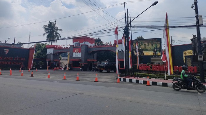 Mako Brimob, Depok, Jabar.