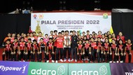Atlet Jateng Binaan PB Djarum Dominasi Gelar Juara Piala Presiden 2022
