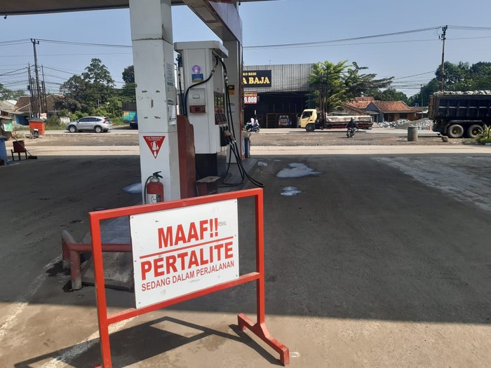 Pertalite Jadi Buruan di Parung Panjang