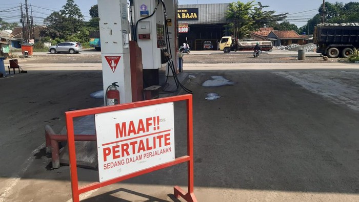 Pertalite Jadi Buruan di Parung Panjang