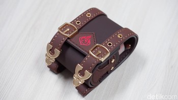 Pelindung case dibentuk seperti backpack Klee. Foto: Adi Fida Rahman/detikINET  