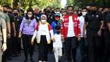 Momen Jokowi Jalan-jalan di CFD Solo Bareng Jan Ethes, Ada Ganjar-Erick