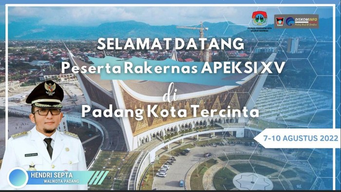 Ilustrasi: Rakernas APEKSI ke-XV, Padang, Sumbar. Istimewa