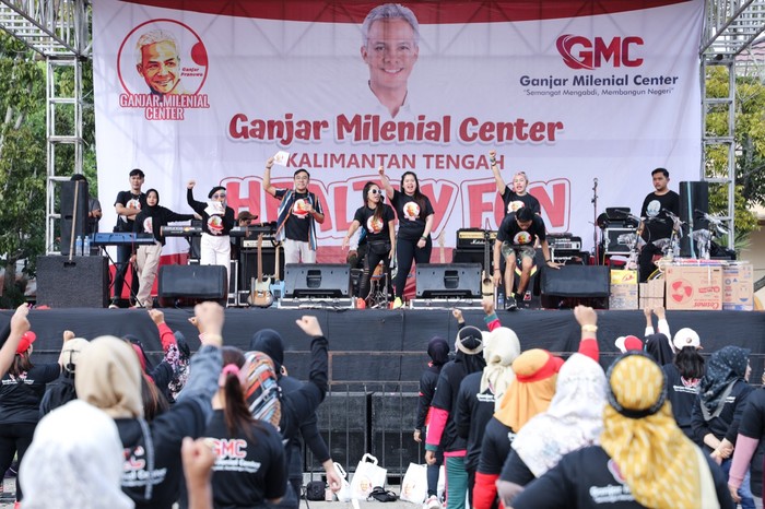 Relawan Pemuda Ganjar di Kalteng