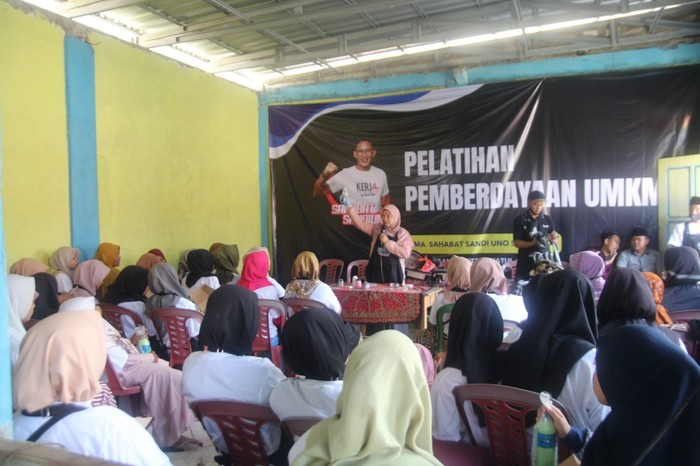 Relawan Sandiaga Uno Gelar Pelatihan