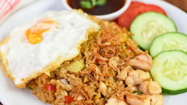 Resep Nasi Goreng Ayam dan Ebi