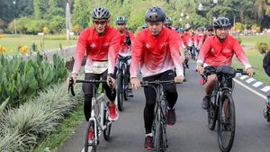 Sandiaga Gowes Bareng Bima Arya di Bogor
