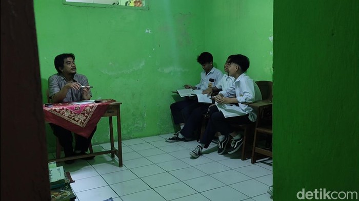 Suasana kelas di SMP PGRI 6 Kota Bandung
