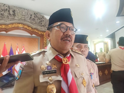 Wakil Gubernur Bali, Tjokorda Oka Artha Ardhana Sukawati ketika ditemui detikBali pada Minggu (7/8/2022) di Kantor Gubernur Bali yang beralamat di Jalan Basuki Rahmat No.1 Denpasar, Bali