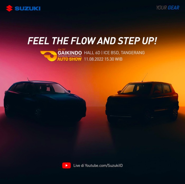 2 mobil baru Suzuki siap meluncur di GIIAS 2022