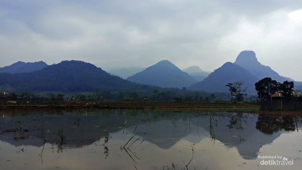 Landscape Pegunungan Sanggabuana, Jawa Barat yang sedang berproses menjadi Taman Nasional