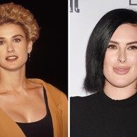 Demi Moore dan putrinya Rumer Willis saat sama-sama berusia 28 tahun, siapa lebih memesona? Foto: Getty Images