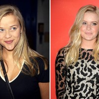 Penampilan Reese Witherspoon dan putrinya Ava Elizabeth Phillippe saat sama-sama berusia 18 tahun. Saat ini Ava berkarier di dunia hiburan sebagai model. Foto: Getty Images