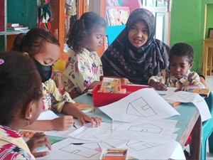 Cerita Mahasiswi UIN Bandung saat KKN di Papua