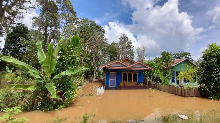 Banjir di Katingan, Kalimantan Tengah (Kalteng).