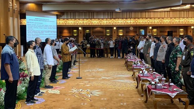 Belasan Eks Anggota JI di Jatim Dibaiat Setia ke NKRI