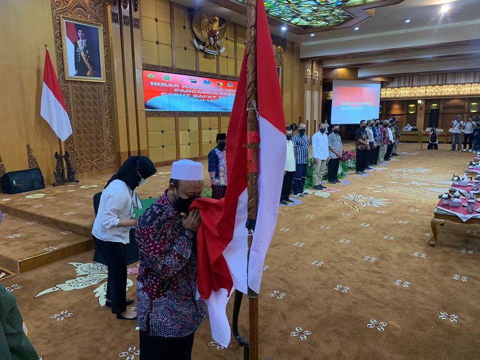 Belasan Eks Anggota JI di Jatim Dibaiat Setia ke NKRI