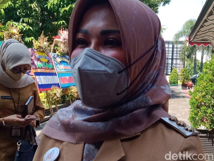 Bupati Klaten Sri Mulyani, Senin (8/8/2022).