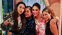 Kareena dan Karisma Kapoor merupakan kakak-beradik. Demikian juga dengan Malaika dan Amrita Arora. (dok. Instagram @amuaroraofficial) 