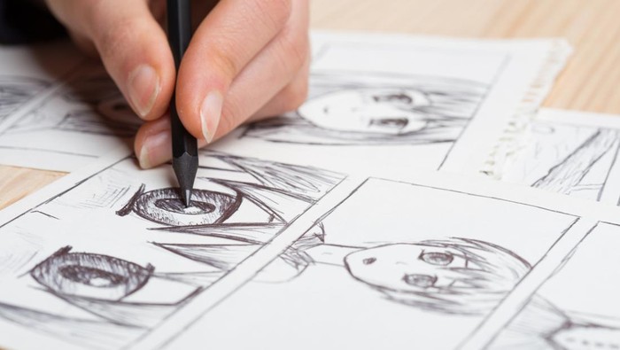 Ilustrasi gambar anime