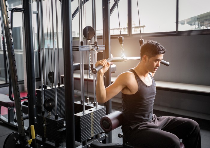 Ilustrasi Olahraga atau Gym Ilustrasi Olahraga atau Gym