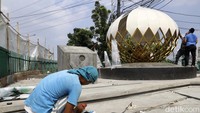 Tugu salak ini berada di taman kota. Tujuan pembangunan tugu ini dalam untuk melambangkan cagar budaya Betawi di wilayah Condet.