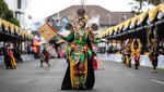 Kostum Sate Ramaikan Karnaval Busana di Jember