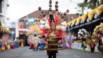 Kostum Sate Ramaikan Karnaval Busana di Jember