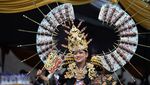 Kostum Sate Ramaikan Karnaval Busana di Jember