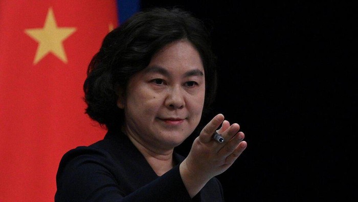 Foreign ministry spokeswoman Hua Chunying suggested the popularity of mainland Chinese food in Taiwan proved the island belonged to Beijing Noel Celis AFP