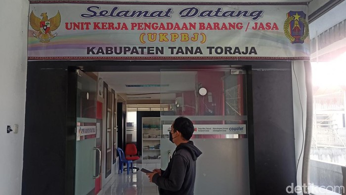 Kantor UKPBJ Tana Toraja.