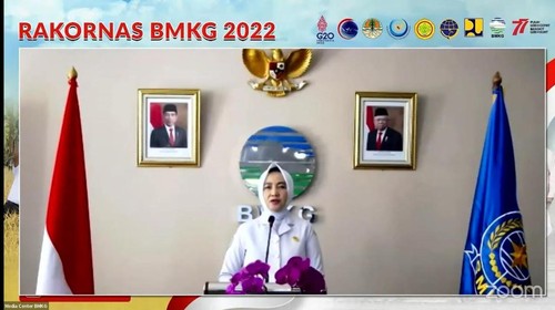 Kepala Badan Meteorologi, Klimatologi, dan Geofisika (BMKG) Dwikorita Karnawati