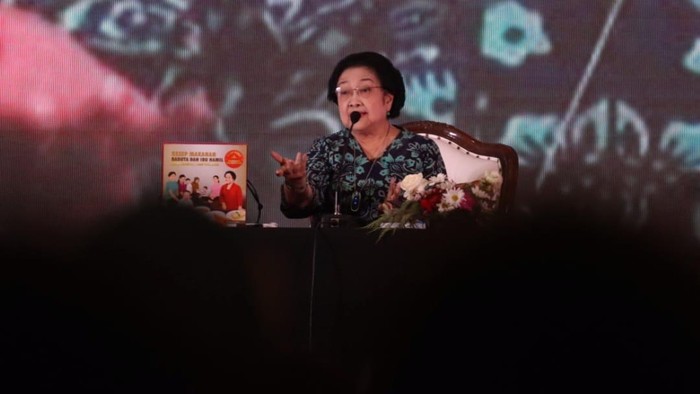 Ketum PDIP Megawati Soekarnoputri.
