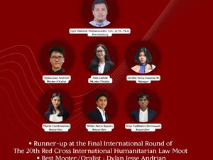 Harumkan Nama Indonesia, Mahasiswa UGM Juara Simulasi Sidang Internasional