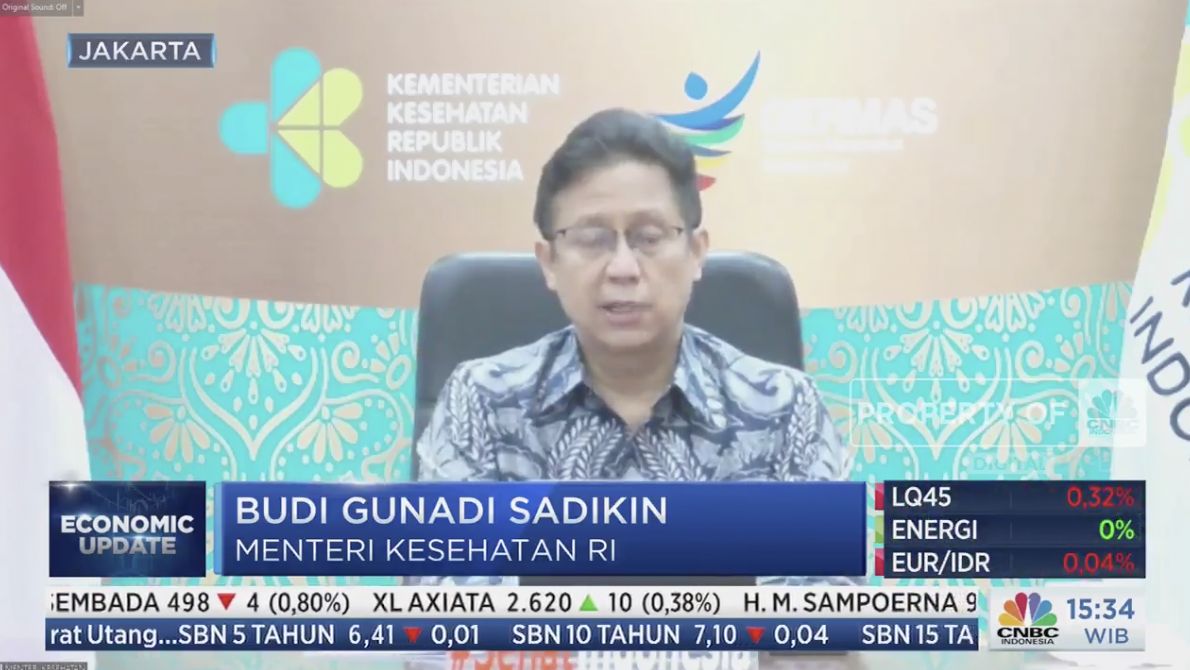Menteri Kesehatan (Menkes), Budi Gunadi Sadikin