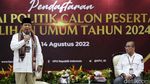 Momen Prabowo-Cak Imin Daftar Pemilu Bareng ke KPU