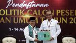 Momen Prabowo-Cak Imin Daftar Pemilu Bareng ke KPU