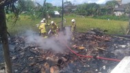 Rumah Dekat Pertashop di Prambanan Klaten Ludes Terbakar