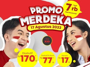 Promo HUT Ke-77 RI di KAI Daop 8 Surabaya