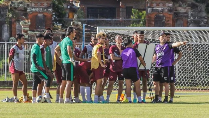 PSM Makassar latihan di Bali jelang lawan Kedah FC