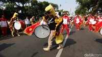 Atraksi ini ditampilkan untuk menyemarakkan pendaftaran pemilu Gerindra dan PKB.