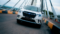 Mobil All New Forester Subaru yang mengusung teknologi anyar dan tercanggih dikelas SUV ini mulai mengasoal di Jembatan Balerang yang menjadi land mark kota Batam. 