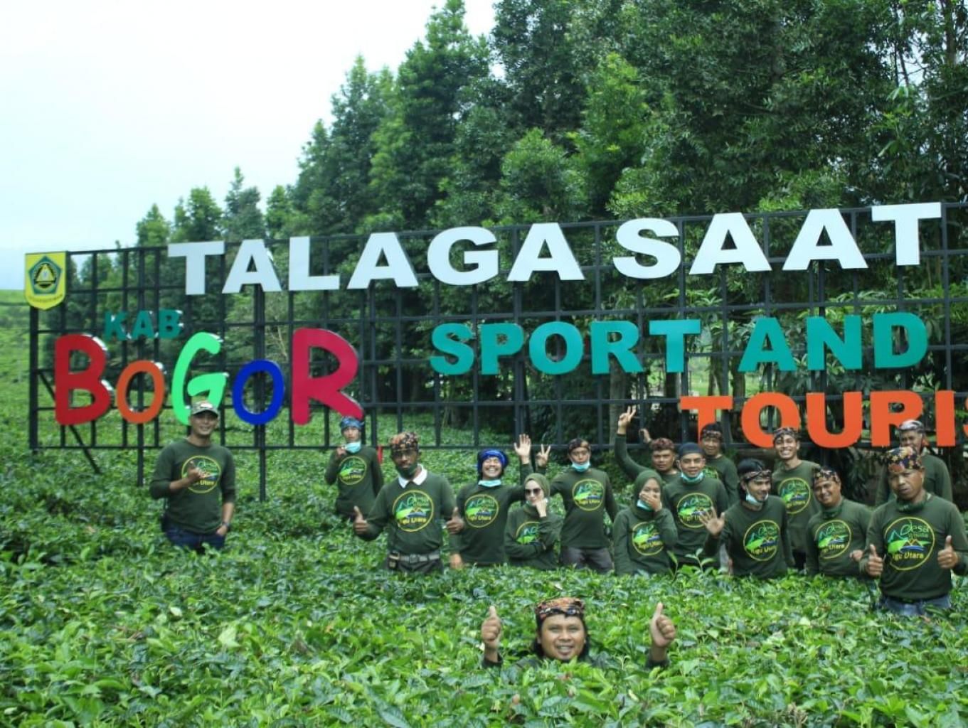 Lokasi wisata Telaga Saat Bogor.