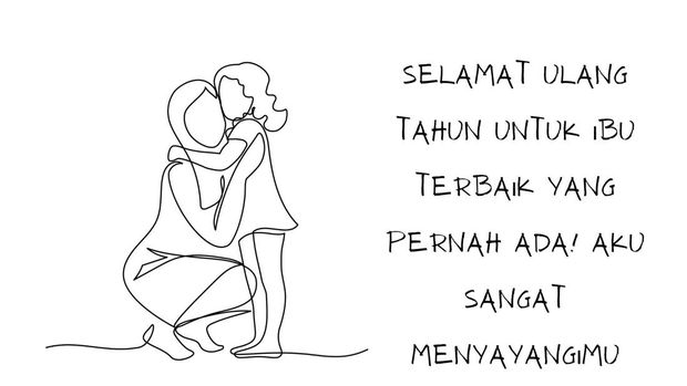 Ucapan ulang tahun untuk ibu